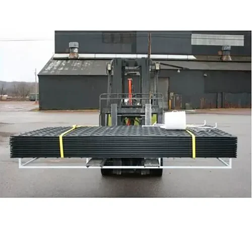 Checkers AlturnaMAT® HDPE Ground Protection MatPak, w/Hand Holes, 4' x 8', Black, 12/Pack