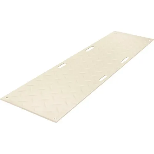 Checkers™ AlturnaMAT® HDPE Ground Protection Mat with Hand Holes, 2' x 8', Clear