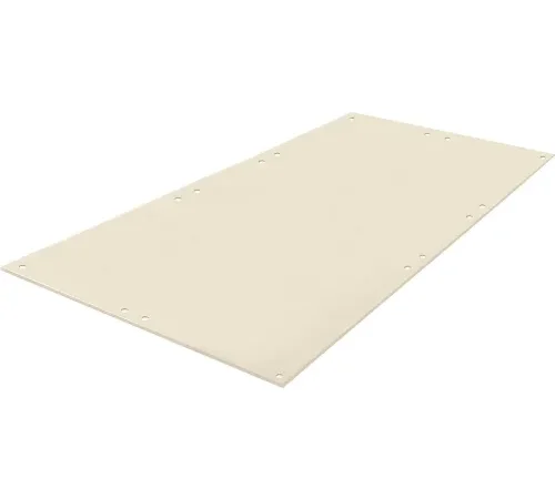 Checkers™ VersaMAT® HDPE Ground Protection Mat w/Hand Holes, One Smooth Side, 4'x8',Clear