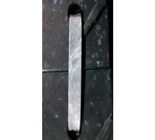 Checkers Single Flat Link for Ground Protection Mats, Turn-A-Link, Galvanized