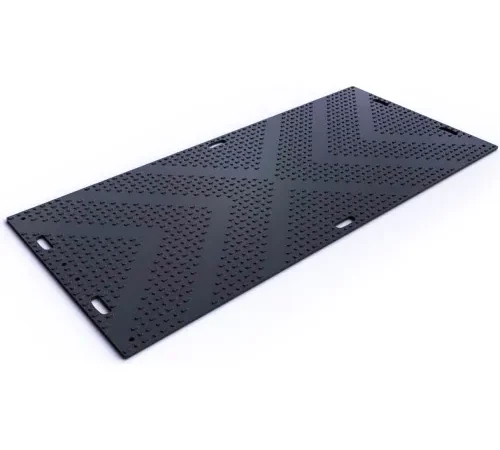 Checkers™ LibertyMat® HDPE Ground Protection Mat, 4' x 8', Black