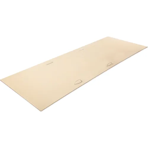 Checkers™ Mud-Traks® Fiberglass Ground Protection Mat, 32" x 96", Tan