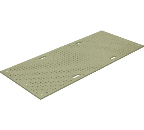Checkers TrakMat® HDPE Ground Protection Mat, 36" x 96", Green