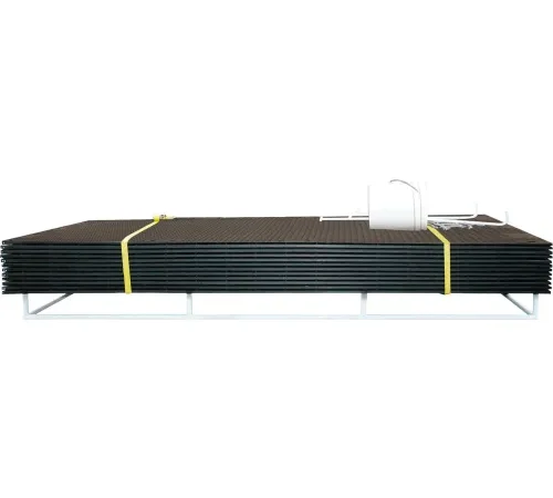 Checkers™ VersaMAT® HDPE Ground Protection MatPak, One Smooth Side, 3' x 8',12/Pack