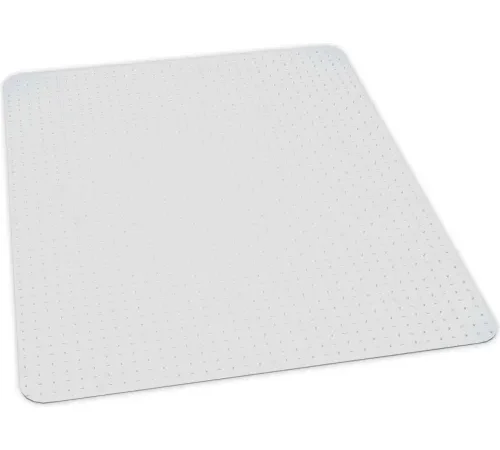 ES Robbins® Office Chair Mat for Medium Pile Carpet - 36"W x 48"L Rectangular - Crystal Edge