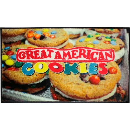 Colorstar® Impressions Custom Art Logo Mat, 48 Mil Thickness, 3' x 5'