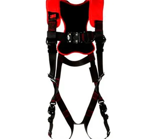 3M" Protecta® 1161406 Comfort Vest-Style Climbing Harness, Back & Front D-Ring, XL