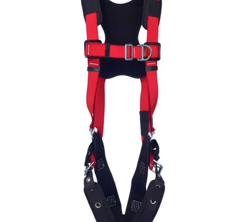 3M" Protecta® 1161432 Comfort Vest-Style Climbing Harness, Tongue Buckle & Pass Thru, XXL