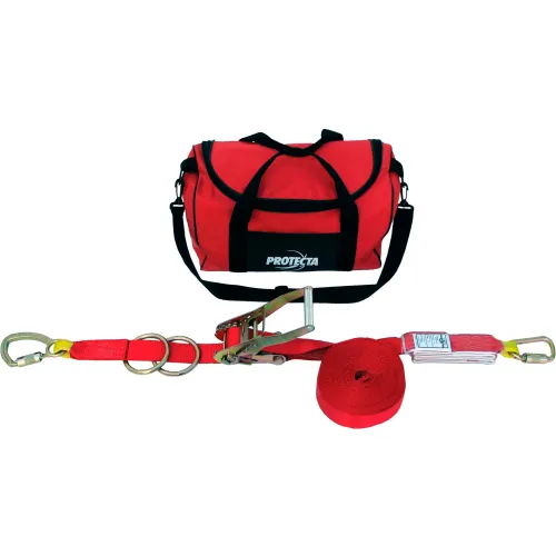 3M" Protecta® 1200105 PRO-Line Temporary Horizontal Lifeline, 60'L, 310 Cap Lbs
