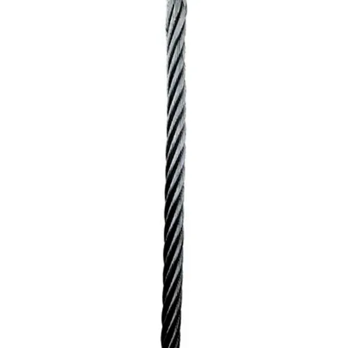 3M DBI-SALA® Lad-Saf™ 60'L Swaged Galvanized Steel Cable, 3/8" Dia, 1x7 Strands, 6104060
