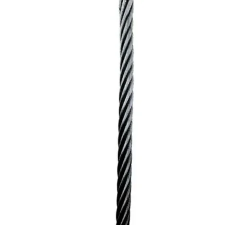 3M DBI-SALA® Lad-Saf 170'L Swaged Galvanized Steel Cable, 3/8" Dia, 1x7 Strands, 6104170