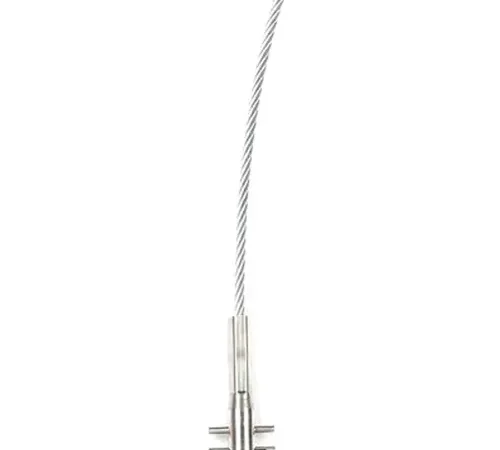 3M DBI-SALA® Lad-Saf 25' Swaged Stainless Steel Cable, 3/8" Dia, 7x19 Strands, 6107025