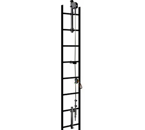 3M DBI-SALA® Lad-Saf Vertical Safety System Brackets, Rung Mount, SS, 2-Users, 6116613
