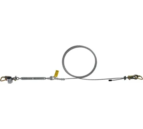 3M" DBI-SALA® SecuraSpan" 7403060 HLL Lifeline Assembly, Zorbit Energy Absorber, 60'L