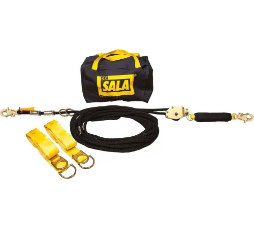 3M" DBI-SALA® 7600503 Sayfline Synthetic Horizontal Lifeline System, 30'L, 310 Cap Lbs
