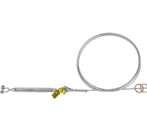 3M" DBI-SALA® 7602060 Sayfline Cable Horizontal Lifeline System, 60'L, 310 Cap Lbs
