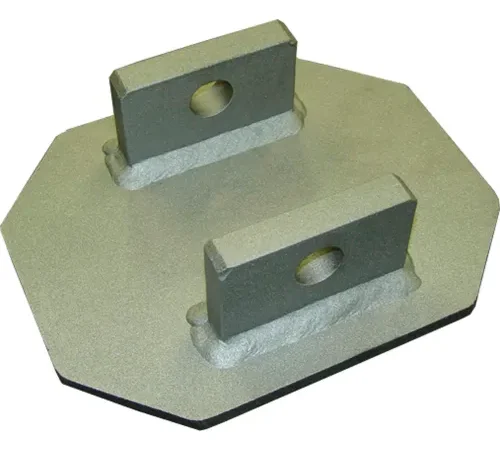 3M DBI-SALA® 8510816 Weld-On Mounting Plate Anchor, 310 Cap Lbs