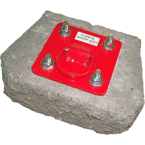 3M™ Protecta® Concrete Fixed Anchor Plate, 310 Lb. Capacity