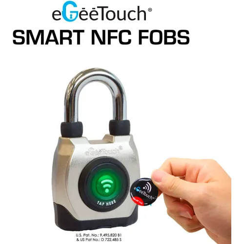 eGeeTouch® Smart NFC Stickers, Black, Pack of 3 - Image 3