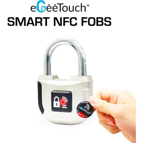 eGeeTouch® Smart NFC Stickers, Black, Pack of 3 - Image 5