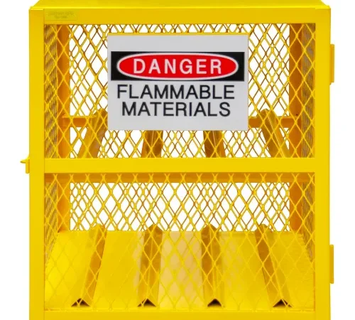 Durham Mfg.® Horizontal Gas Cylinder Cabinet, 4 Cylinders Cap., 29-3/4"W x 30-1/8"D x 34-7/8"H