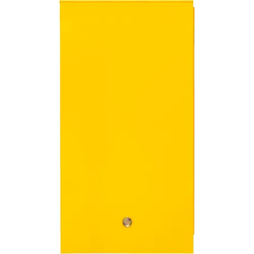 Durham Mfg.® Flammable Storage Cabinet, 120 Gal Cap., 59-3/16"W x 34-3/16"D x 65-1/8"H, Yellow - Image 5
