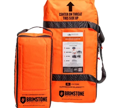 Brimstone Fire Protection EV Fire Suppressor System XL, 25'W x 33'L