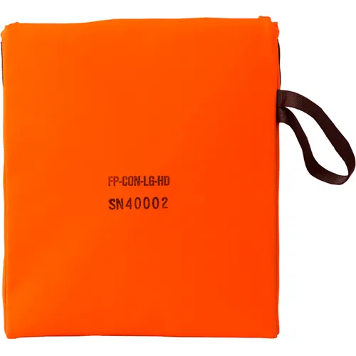 Brimstone Preventer HD & Plus Large Battery Fire & Smoke Containment Bag, 14"W x 1"D x 17"H, Orange - Image 4