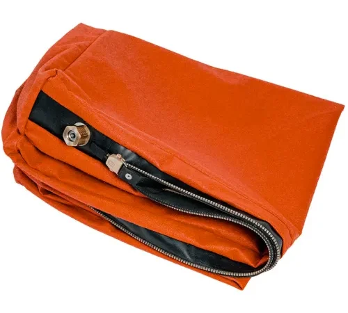 Brimstone Fire Protection Large S100 Preventer Plus Smoke Containment Bag, 100 Wh, Orange