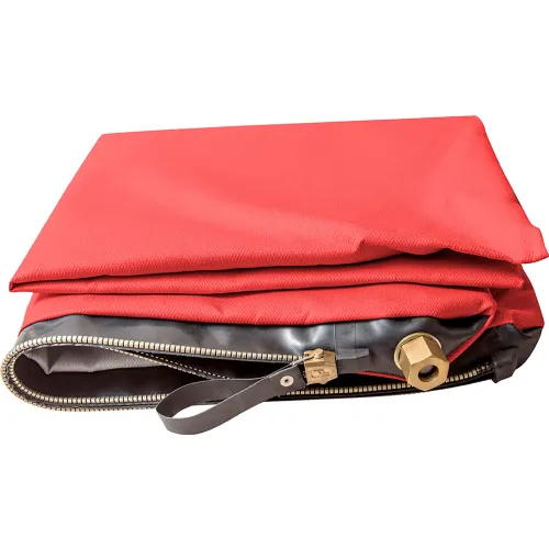 Brimstone Preventer Plus Smoke Containment Bag, 27"W x 23"H, Orange