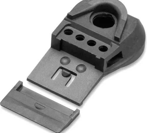 Elvex® QuickSnap Universal Slot Adaptor, Fits 29mm to 33mm Slotted Safety Caps, Black
