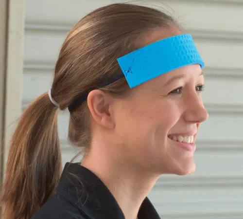 ERB® S6 Sponge Sweatband, Blue, Pack of 25 - Pkg Qty 25