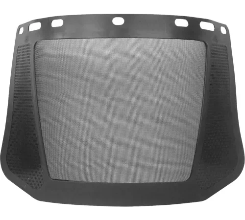 ERB® 8191 Face Screen, Steel Mesh, 9-1/2"L x 15-1/2"W, Gray/Black