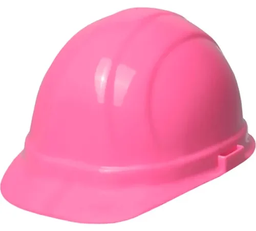 ERB® Omega II® Hard Hat, 6-Point Mega Ratchet® Suspension, Hi-Viz Pink