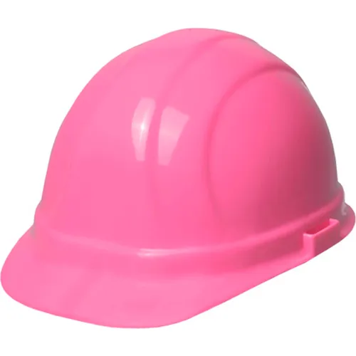 ERB® Omega II® Hard Hat, 6-Point Mega Ratchet® Suspension, Hi-Viz Pink
