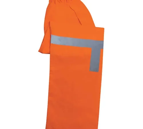 ERB® S373PT ANSI Class E Lightweight Rain Pants, 3XL, Hi-Viz Orange