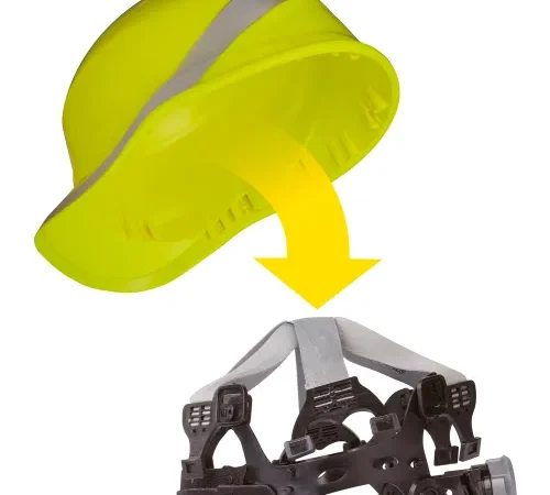 Delta Plus Harness For Diamond VI Safety Helmets, Black