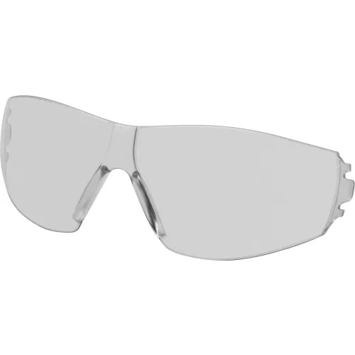 Delta Plus Go-Specs II" Full Frame Safety Glasses, Replaceable Gray AF/PC Lens, Black/Gray