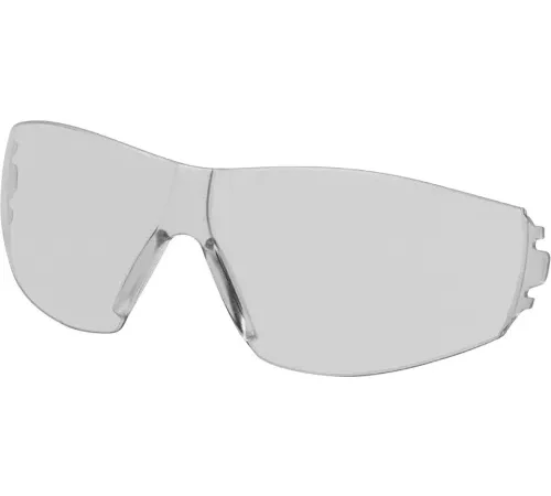 Delta Plus Go-Specs II" Replacement Lens, Anti-Scratch & Anti-Fog, Gray, Pack of 6