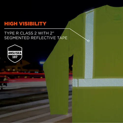 Ergodyne® Chill-Its® 6688 Cooling Hi-Vis Sun T-Shirt w/ UV Protection, Class 2, 3XL, Lime - Image 4