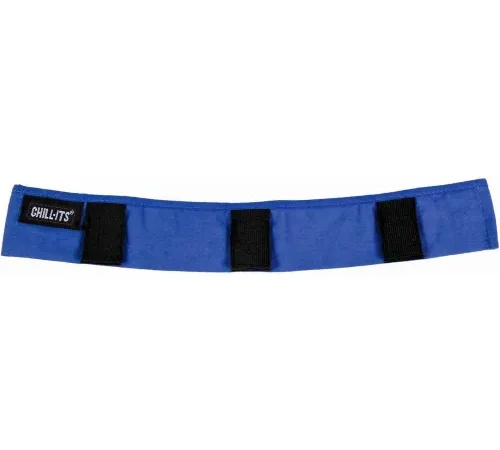 Ergodyne® Chill-Its® 6716 Evaporative Cooling Hard Hat Liner, Solid Blue, One Size - Pkg Qty 24