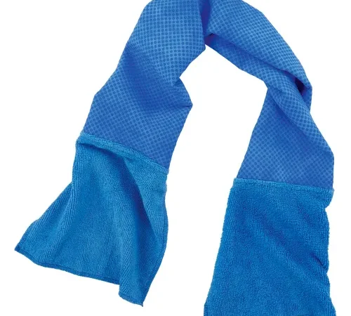 Ergodyne® Chill-Its® Multi-Purpose Cooling Towel, PVA/Microfiber, Blue