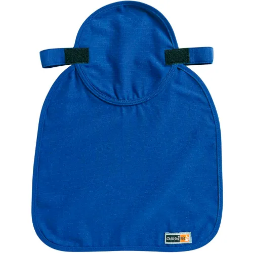 Ergodyne® Chill-Its® 6717FR Evaporative Cooling Hard Hat Pad with Neck Shade, Blue - Pkg Qty 6