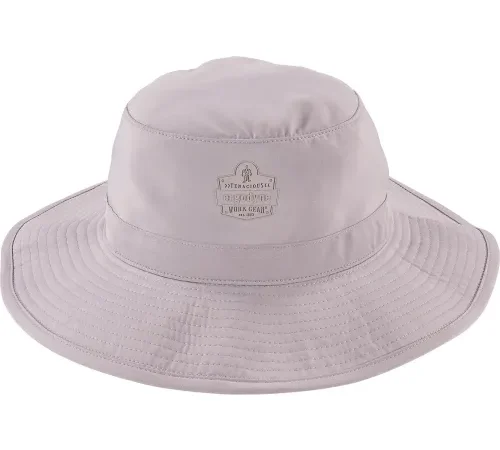 Ergodyne® Chill-Its® 8939 Cooling Bucket Hat, Gray