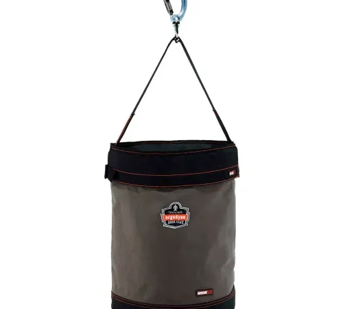 Ergodyne® Arsenal®5945T XL Swiveling Carabiner Canvas Hoist Bucket w/Top, 14845