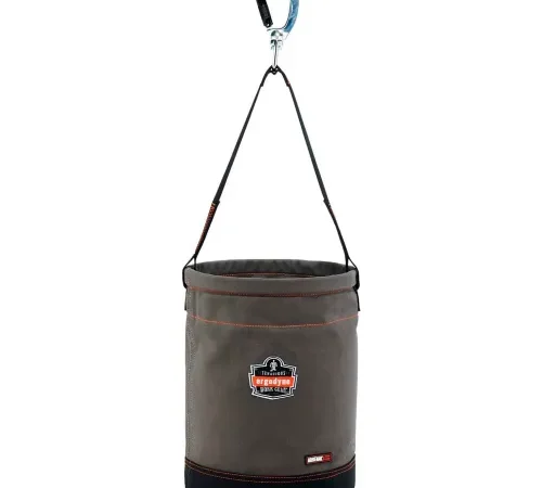Ergodyne® Arsenal® 5940 Swiveling Carabiner Canvas Hoist Bucket, 14940
