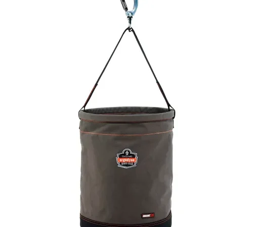Ergodyne® Arsenal® 5945 XL Swiveling Carabiner Canvas Hoist Bucket, 14945
