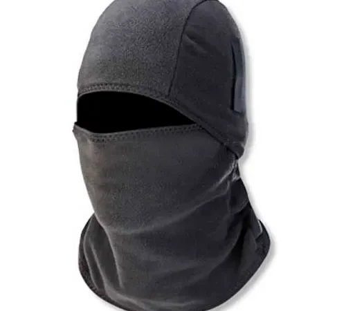 Ergodyne® N-Ferno® 2-Piece Fleece Balaclava, Black, 16826
