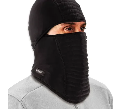 Ergodyne® N-Ferno® 3 Layer Insulated Balaclava Face Mask, Black