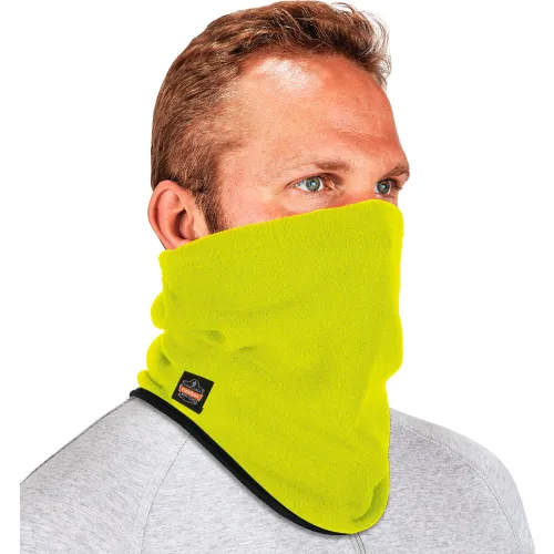 Ergodyne® N-Ferno® 6960 Fleece Neck Gaiter, Lime